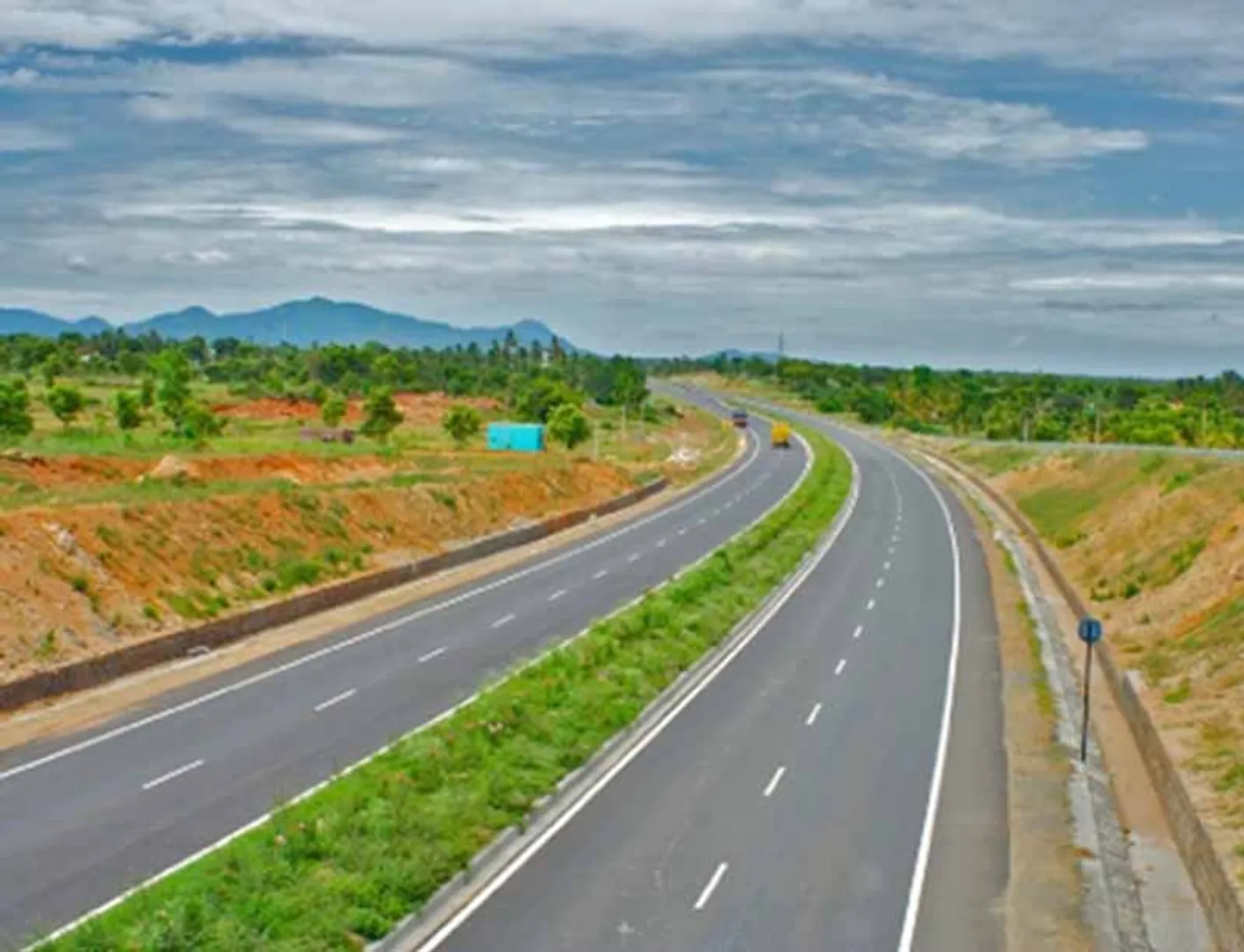 8 way road project
